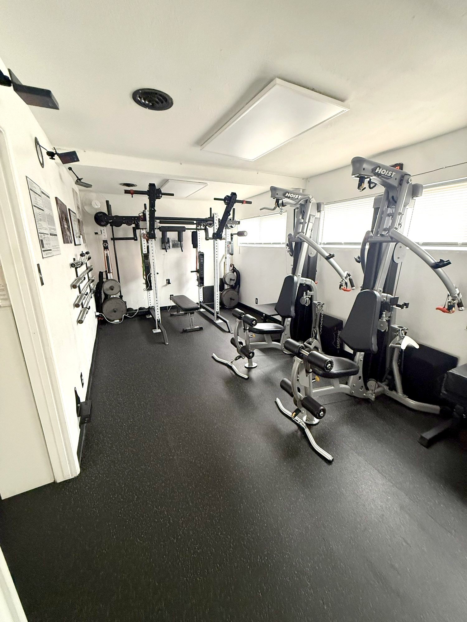 The main training floor