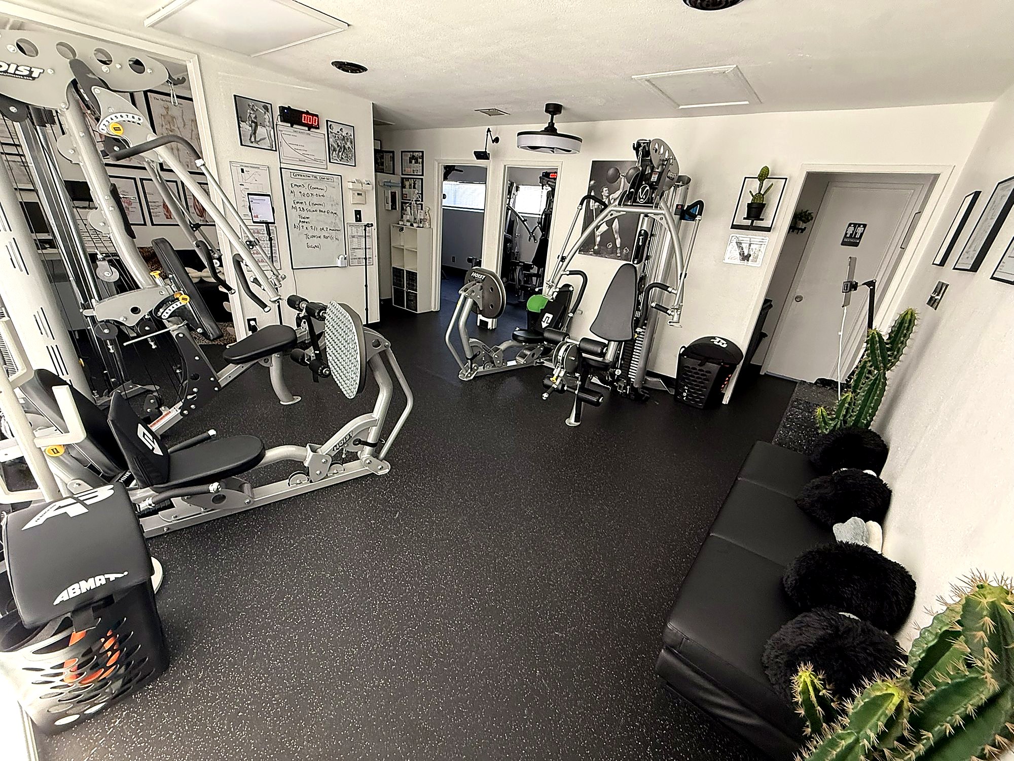 The training floor at The Strength Laboratory
