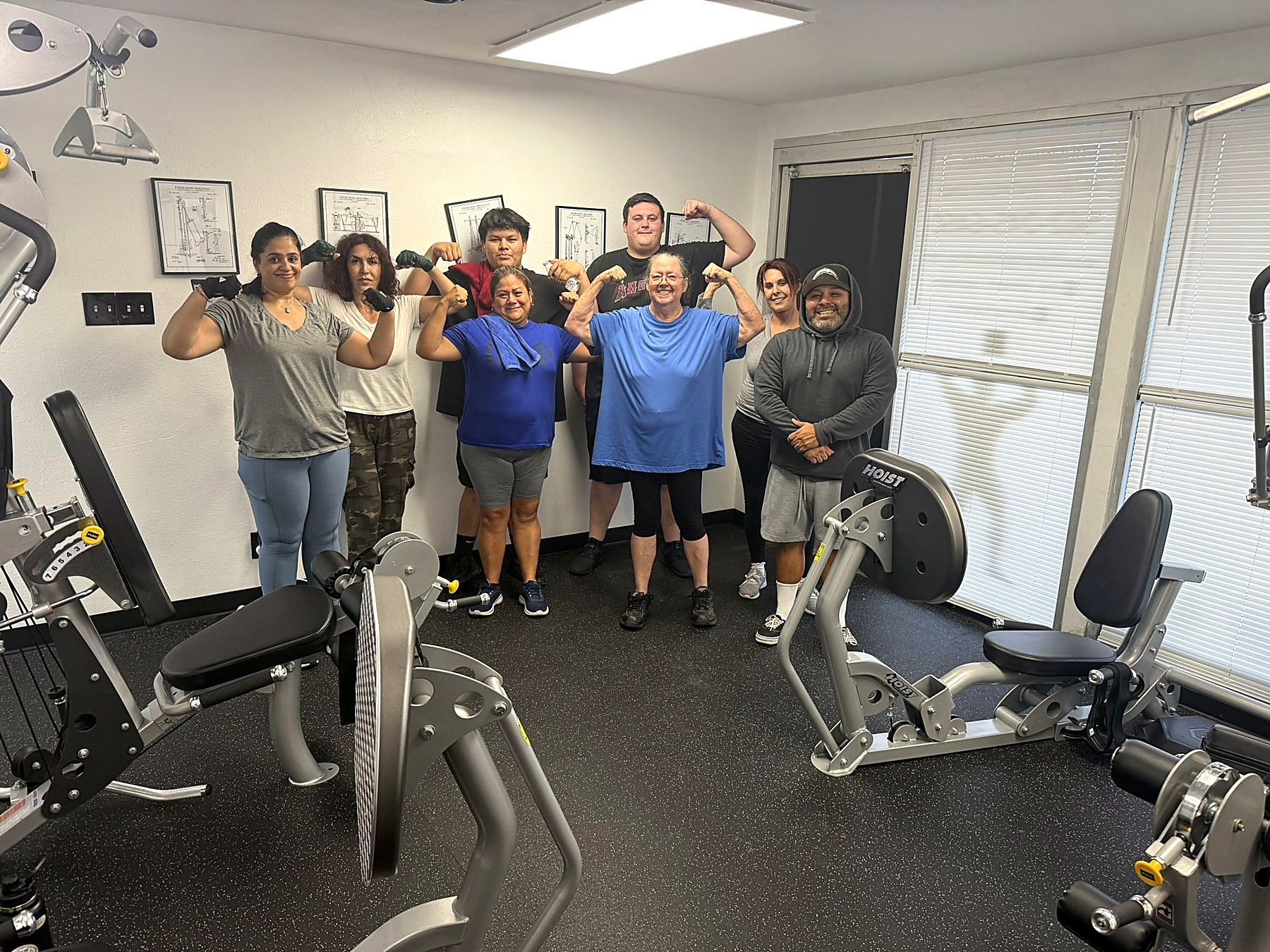 Members training at The Strength Laboratory in La Habra