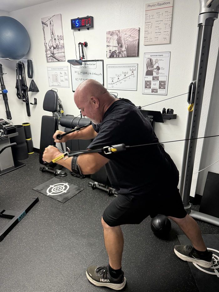 Driving a cable press